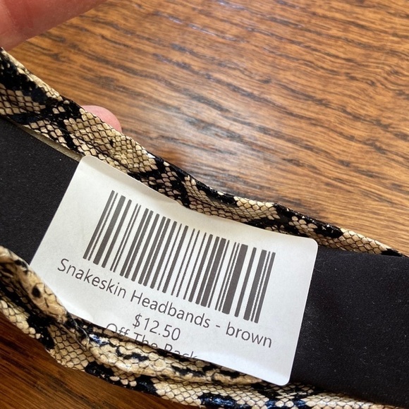 Boutique Overstock! NEW! Lot of 8 Snakeskin Print Headbands - Picture 10 of 12